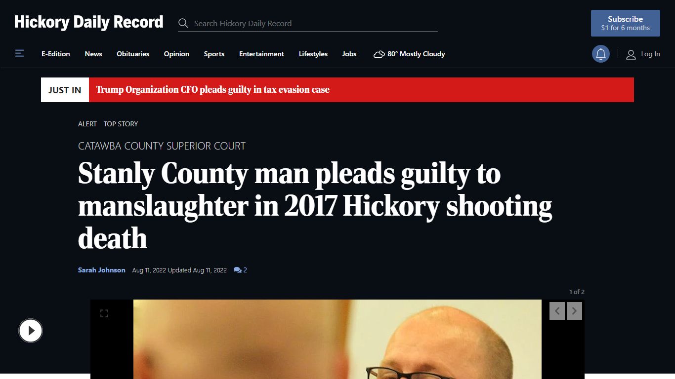 Stanly County man pleads guilty to manslaughter in 2017 Hickory ...